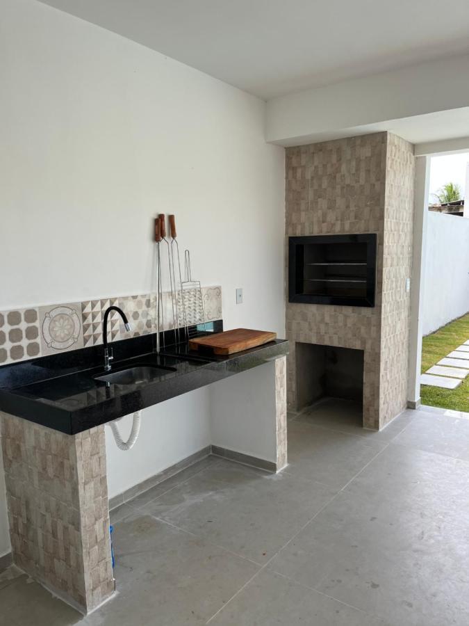 Casa Com Piscina Em Coroa Vermelha サンタ・クルース・カブラーリア エクステリア 写真